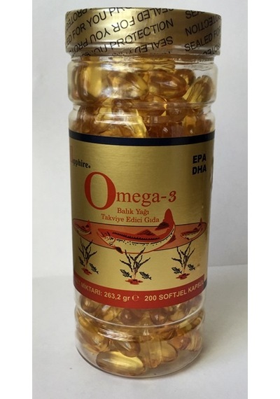 Sapphire Omega 3 1000 MG 200 Softgel