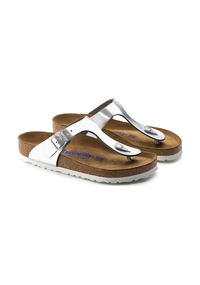 Birkenstock Gizeh Nl Kadın Terlik 1003674 Gümüş