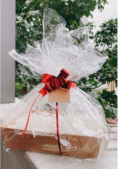 Roco Paper Jelatinli Kağıt Hediye Paketleme Sepeti Kraft 2 Set -