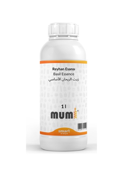 Reyhan Mum Esansı 1 Litre Şeffaf