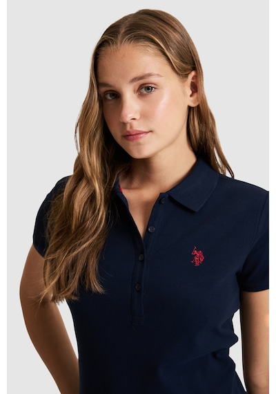 U.s. Polo Assn. Kadın Lacivert Tişört Basic 50321818-vr033