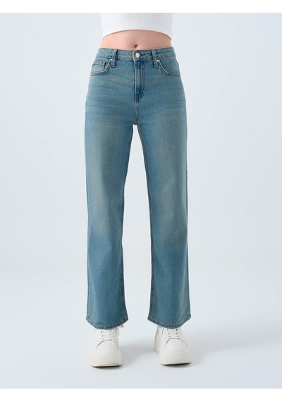 Loft Bella Regular Fit Mavi Kadın Jean Pantolon Lf2039973 Mavi