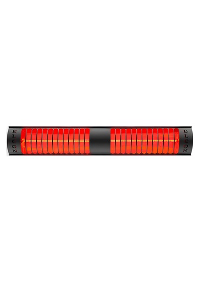 Bh-4000 4000 W Ip67 Dış Mekan Infrared Isıtıcı Siyah
