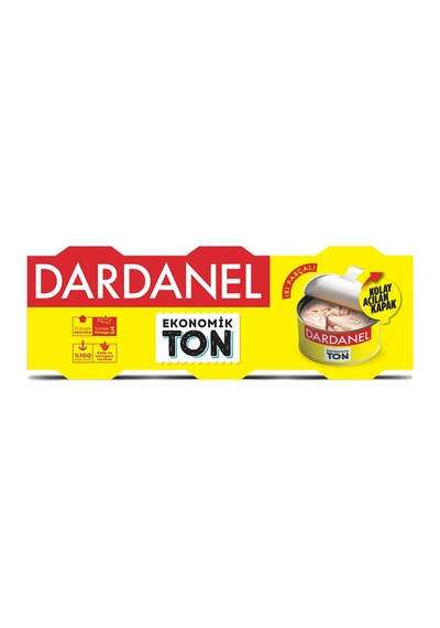 Dardanel Ekonomik Ton 3x75 G - 6 Adet Tarı
