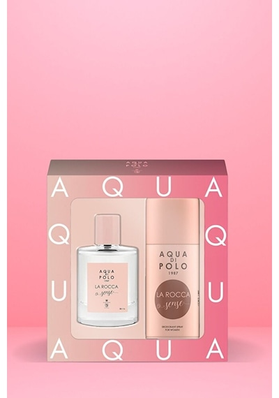 Aqua Di Polo 1987 La Rocca Sense Kadın Parfüm EDP 50 ML + La Rocca Sense Sprey Deodorant 150 ML
