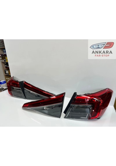 Honda Civic Fe1 2021 Sonrası Stop Lambası Full Takım Sağ - Sol İç 2 - Dış 2 Toplam 4 Adet