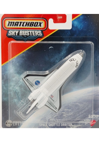 Matchbox Space Shuttle Orbiter "nasa" 2026 Mbx Sky Busters - Wave 3 Beyaz