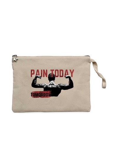 Paın Today Krem Clutch Astarlı Cüzdan / El Çantası