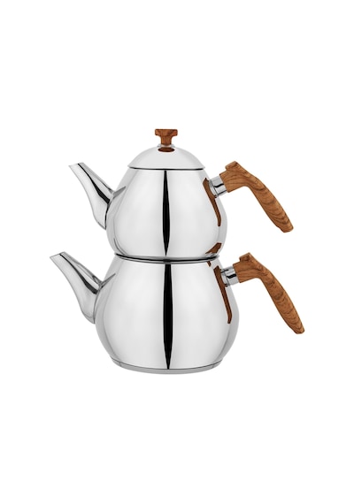 Schafer Tea Chef Küçük Boy Çaydanlık Takımı 4 Parça-kahve Kahverengi