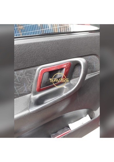 Volkswagen Polo Klasik uygun Gül Desenli Maun Full Set,Torpido Konsol Maun Kaplama(Gül desenli Maun)
