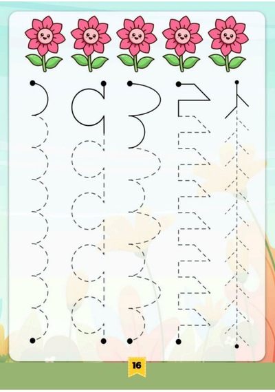 1-5 Yaş Çizgi Çalışmaları Yaz-sil Kitabı