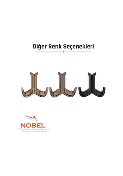 Marmaris Lüks Askı, Metal, Vestiyer Askı, 85 Gr, Dolap Askılık, Duvar Askılığı, Antik Sarı Vidalı 5 Adet