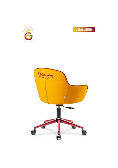 Fanchair X Galatasaray Icon Sarı Lisanslı Çalışma Koltuğu-105