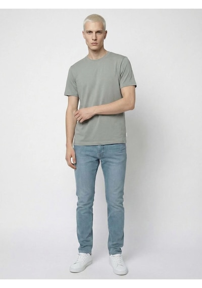 Erkek T-shirt Lf2042926 Yeşil