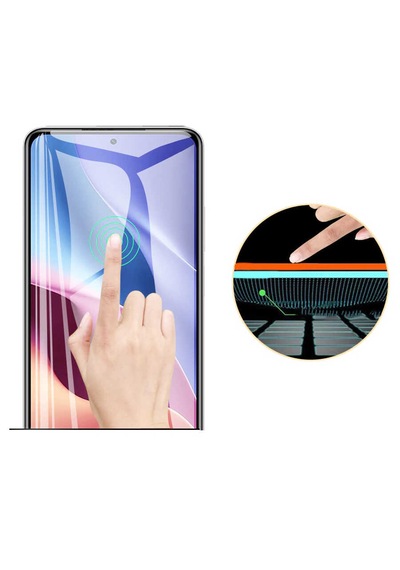 Galaxy Uyumlu S24 Fe Parmak İzi Tanıma Özellikli Zore Maxi Slim Temperli
