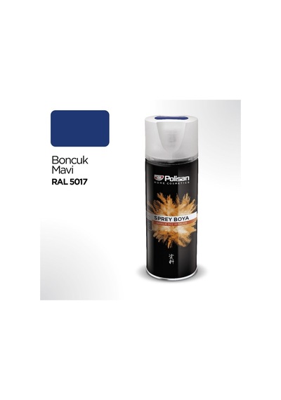 Akrilik Boncuk Mavi Sprey Boya 400 Ml - Ral 5017 5017 Boncuk Mavi