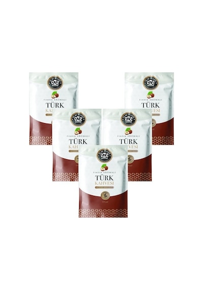 Oze Fındık Aromalı Türk Kahvesi 5 x 100 G