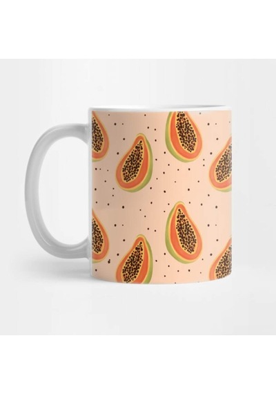 Papaya Kupa Bardak Çok Renkli