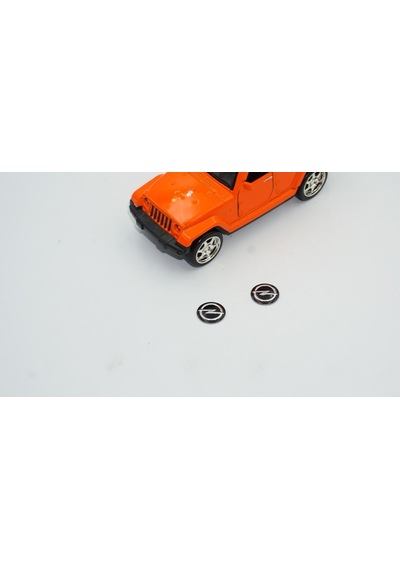 Opel Oto Anahtar 3M Metal Alaşım Logo 2Li Set