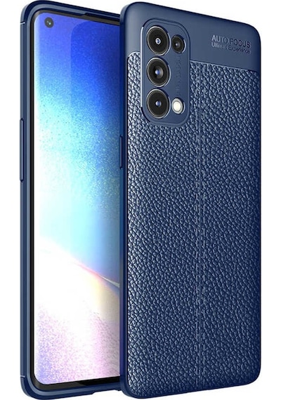 Oppo Reno 5 Pro 5G Kılıf Deri Tarzı Niss Silikon Case