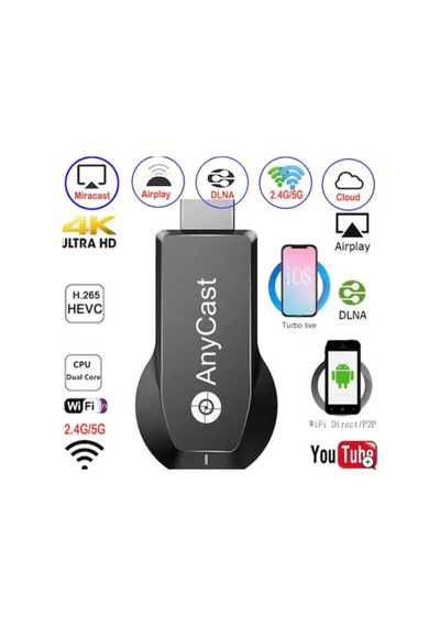 M9 Plus -4 K-wifi Ekran Tv Dongle,görüntü Aktarıcı Hdmı