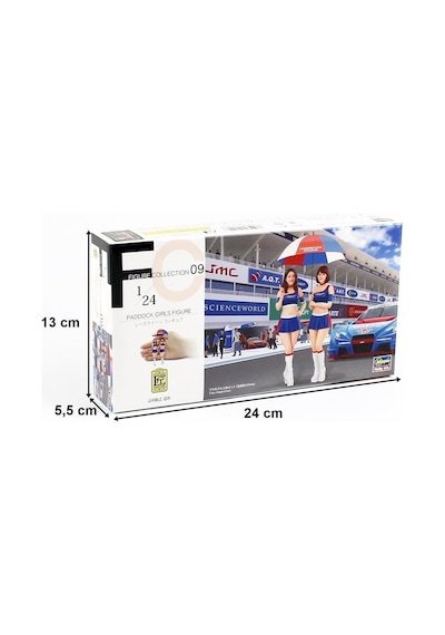 Hasegawa Fc9 29109 1/24 Ölçek, Padok Kızları, Plastik Model Kiti-51515