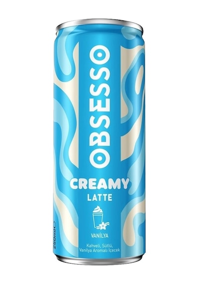 Obsesso Creamy Vanilya Latte 250 Ml X 8 Adet Hazır