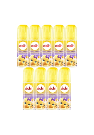 Dalin Bebek Kolonyası 150 Ml Bahar Tazeliği 9'Lu Set