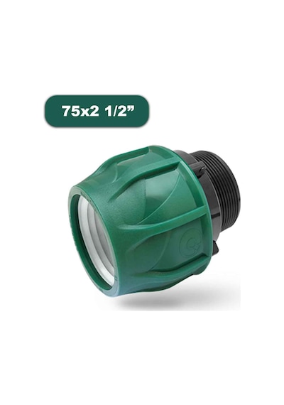 POELSAN  KABLİN ERKEK ADAPTÖR 75X2 1/2" SULAMA BORUSU BAĞLANTI MA