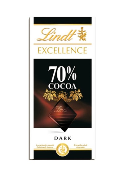 Lindt Excellence %70 Kakao Çikolata 100 G - 5 Adet Tarı