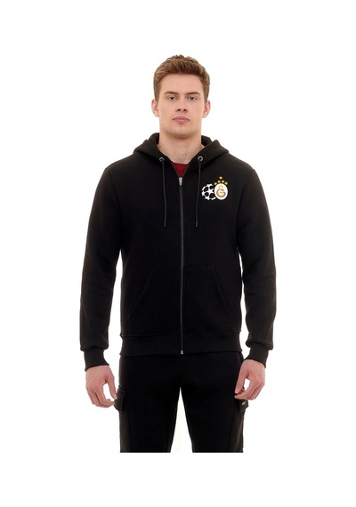 Gsstore Gs Şampiyonlar Ligi Ucl Zip Hoodie 230612k Siyah