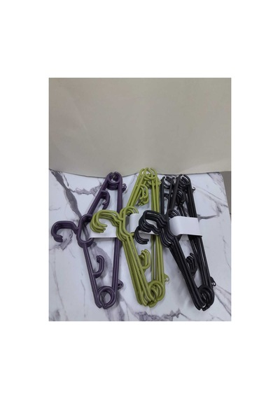 6 Lı Elbise Askılığı Çok Renk - 591273592 Çok Renk