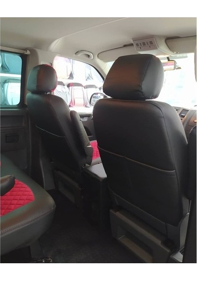 Volkswagen Caravelle 8+1 Araca Özel Oto Koltuk Kılıfı (500618211)