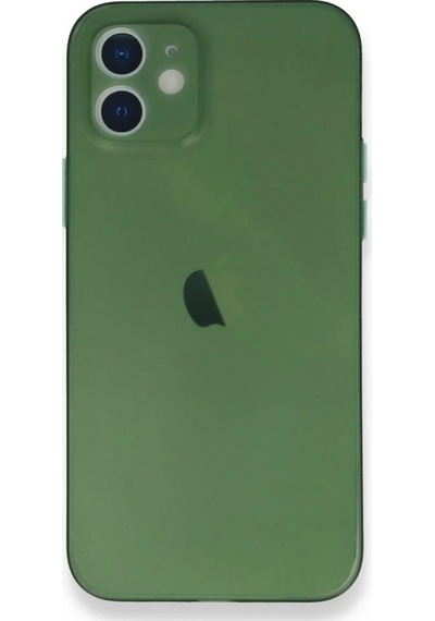 Newface Apple iPhone Uyumlu 12 Mini Kılıf Pp Ultra İnce Kapak Semeglbl - 77 - Yeşil