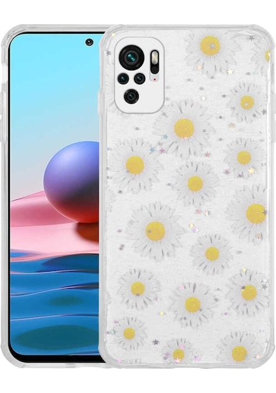 Xiaomi Poco M5S Kilif Simli Desenli Kamera Korumali Popy Kilif 559424706