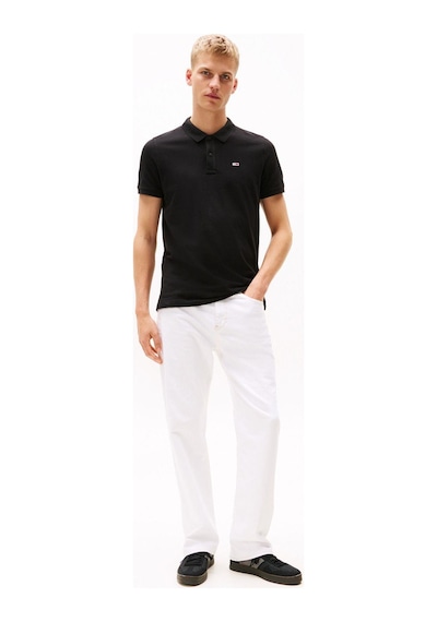 Tommy Hilfiger Tjm Slım Placket Polo Ext-4844 Siyah
