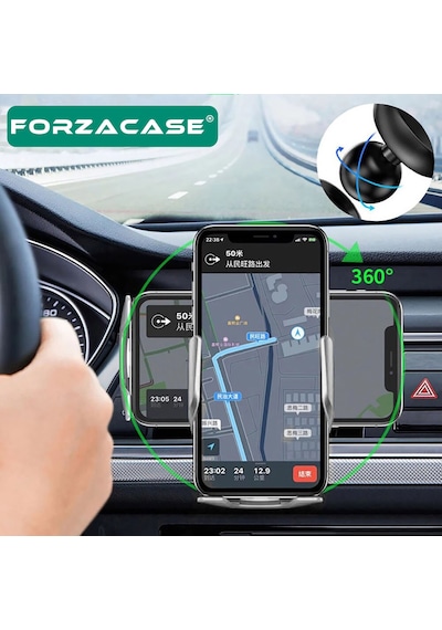 Forzacase Sensörlü Kablosuz Şarj Özellikli Telefon Tutucu Fc101