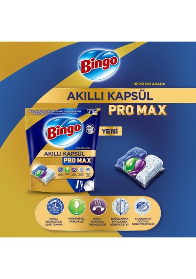 Akıllı Kapsül Pro Max Bulaşık Makinesi Deterjanı Tableti 120'li