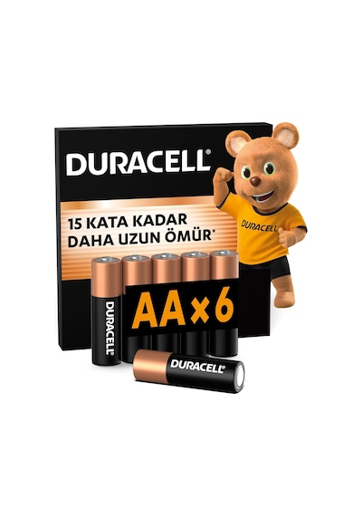 Aa Alkalin Kalem Pil 6'lı Paket 1,5 V Lr6/mn1500