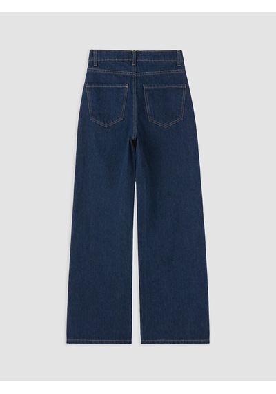 Lc Waikiki Lc Waıkıkı İndigo Wideleg Kadın Jean Pantolon