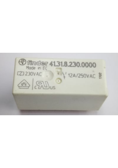 220V Ac Tek Kontak 12A Röle Finder 41.31.8.230.0000