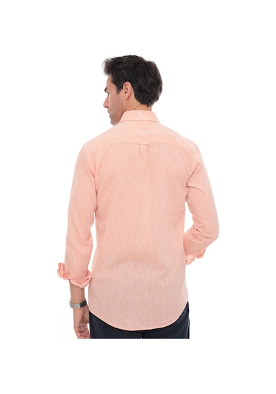 Slim Fit Uzun Kol Yaka Düğmeli Nefes Alan Keten Hediye Kutulu Erkek Gömlek Fs-004548 - Oranj-3235 Turuncu - Sarı Slim Fit Uzun Kol Yaka Düğmeli Nefes Alan Keten Hediye Kutulu Erkek Gömlek Fs-004548 - Oranj-3235 Turuncu - Sarı