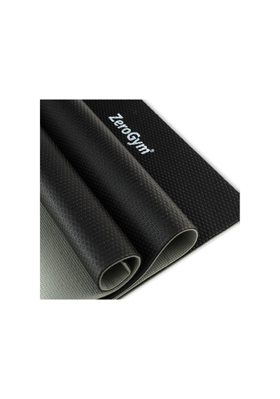 Zerogym Profesyonel Yoga Matı 173cmx61cmx0,6mm 1400 Gr Siyah