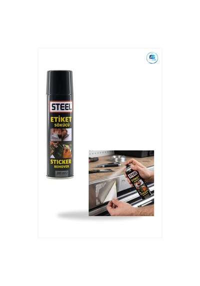 Etiket Sökücü Yüzey Temizleyici Sprey 200 Ml Yapışkan Kalıntı Çöz Tekli