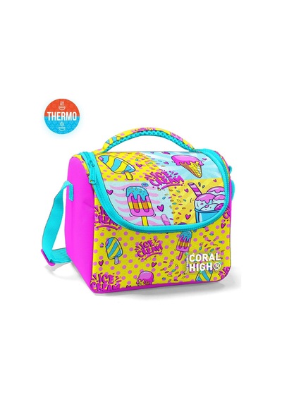 Coral High Kids Mixed Dondurma Desenli 3 Lü Okul Çanta Seti 3set23645