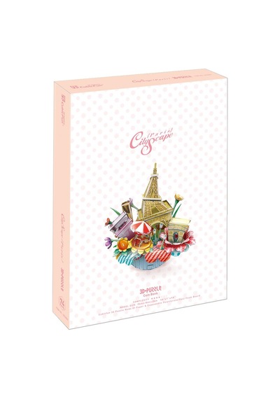 Cubic Fun 3D 74 Parça Puzzle Paris Şehir Kompozisyonu