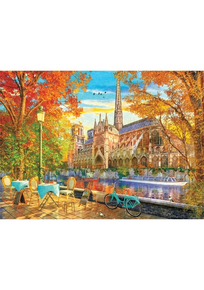Anatolian 1000 Parçalık Puzzle - Sonbaharda Notre Dame 1176