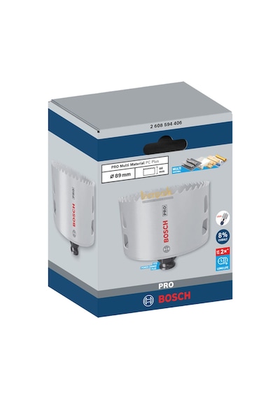 Bosch Pro 89 Mm Pc Delik Testeresi Hss %8 Kobalt 2608594406