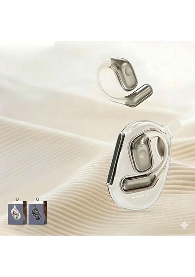 Earbuds Hava İletimli Bluetooth Kulaklık Mavi Renk Az-bt13m