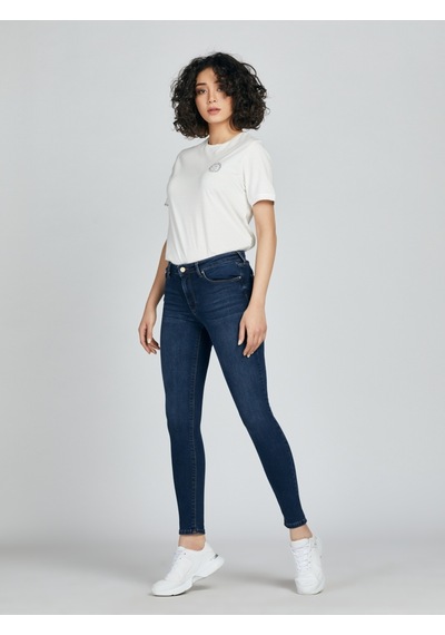 Kadın Lacivert Jeans Pantolon Lf2027129 Lacivert